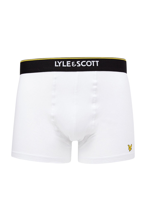 Lyle & Scott Bokserki (3-PACK) FERGUS.037 biały AA00