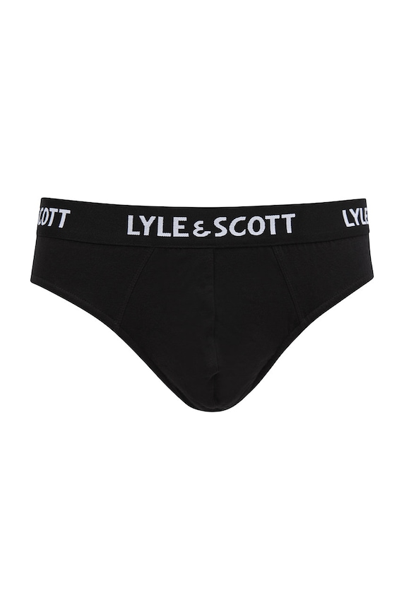 Lyle & Scott - Alsónadrág OWEN (3 db) OWEN.168 fekete AA00