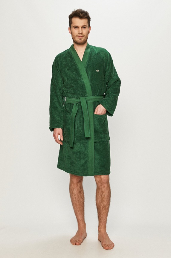 Lacoste Szlafrok LDEFILE LDEFILE zielony AA00