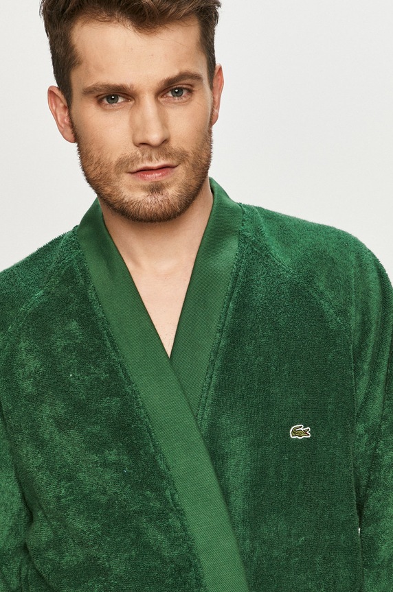 Lacoste Szlafrok LDEFILE zielony LDEFILE