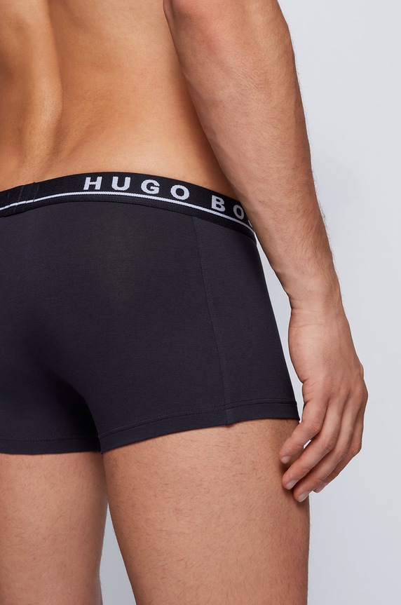 BOSS boxeralsó (3 db) 50325403.NOS sötétkék