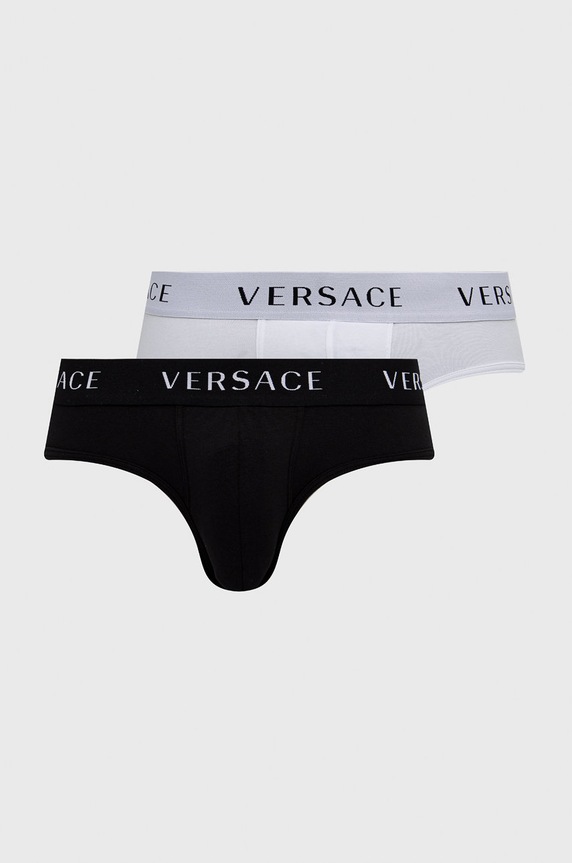 Versace slipy (2-pack) bawełna multicolor AU04019.NOS