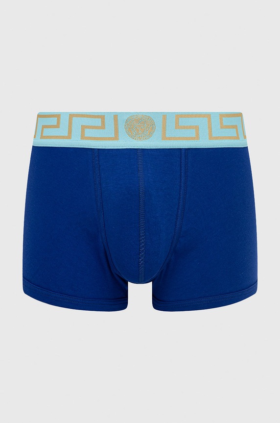 Boxerky Versace potisk modrá AU10026.NOS