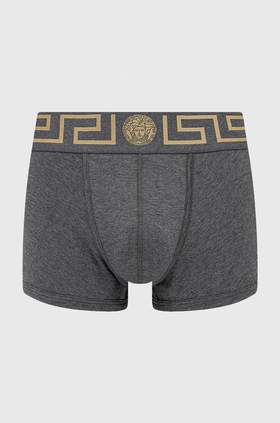 Versace bokserki dzianina szary AU10026.NOS