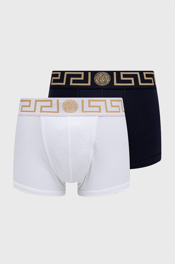 Versace Bokserki (2-pack) bawełna biały AU10181.NOS