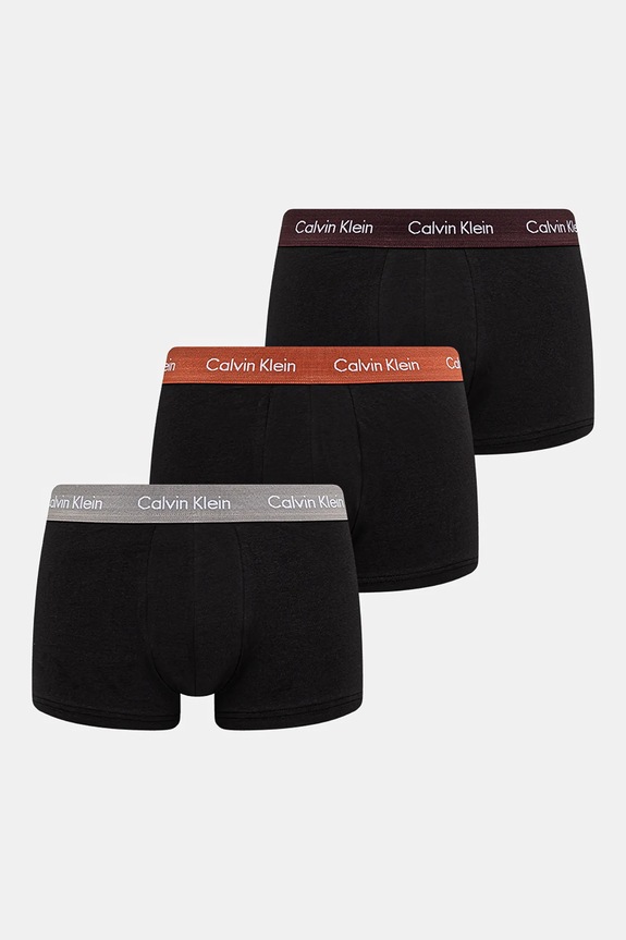Boxerky Calvin Klein Underwear 3-pak jednofarebný čierna 0000U2664G.NOS