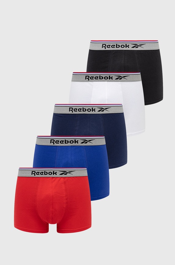 Reebok Bokserki (5-pack) U5.F8366 dzianina multicolor U5.F8366