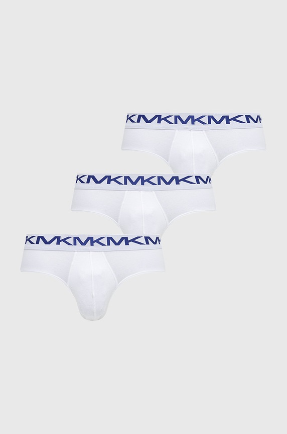MICHAEL Michael Kors slipy (3-pack) dzianina biały 6BR1L10033