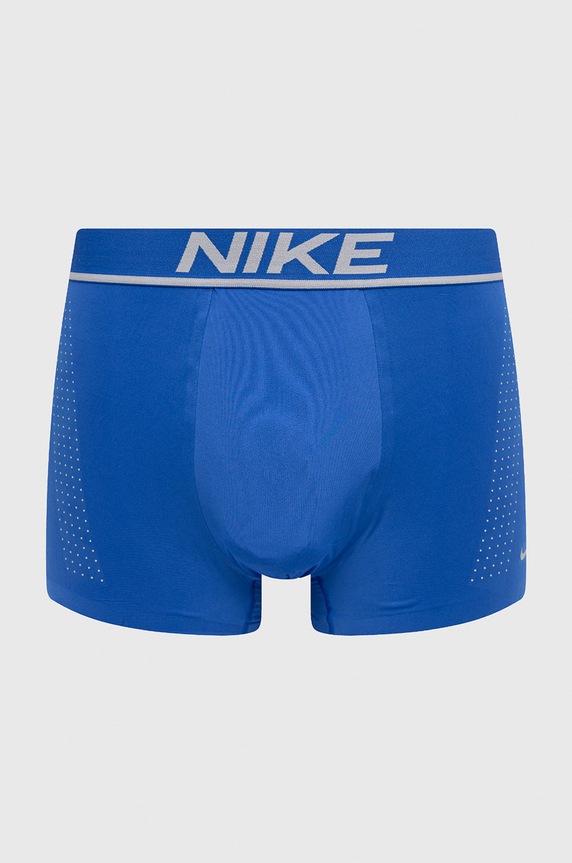 Nike bokserki drobny wzór niebieski KE1150
