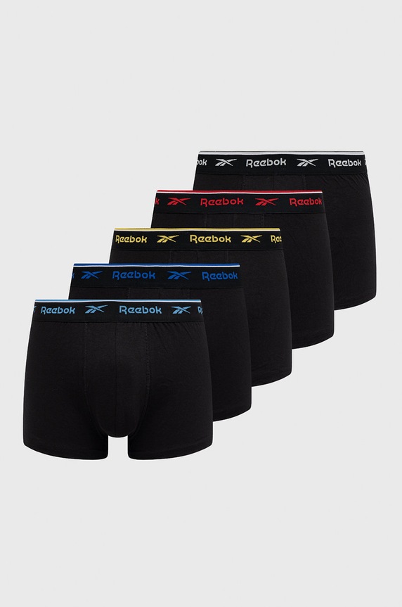 Boxerky Reebok pletenina černá F8383