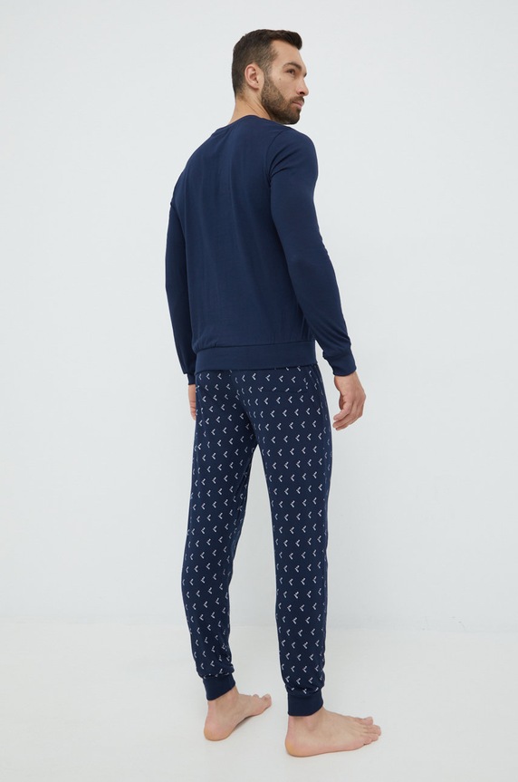 Odzież Fila piżama bawełniana FPS1092 granatowy