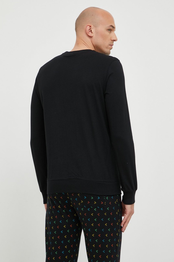 Odzież Fila piżama bawełniana FPS1092 czarny