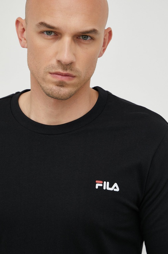 Fila piżama bawełniana FPS1092 czarny