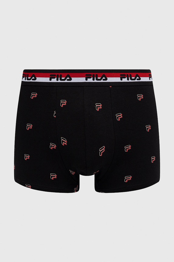 Fila bokserki dzianina czarny FU5149