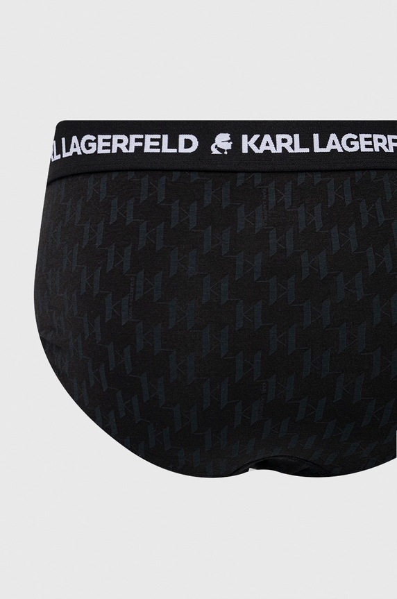 Slipy Karl Lagerfeld čierna 225M2102