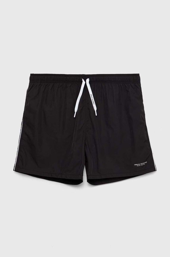 Armani Exchange szorty kąpielowe czarny 953035.CC630.NOS