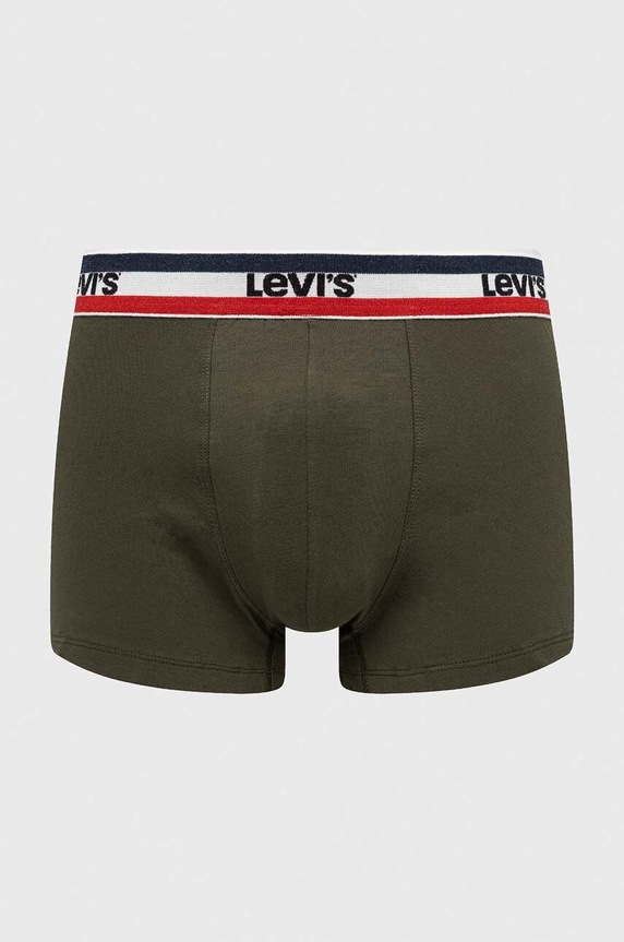 Levi's boxeralsó 3 db 37149.0814 zöld AA00