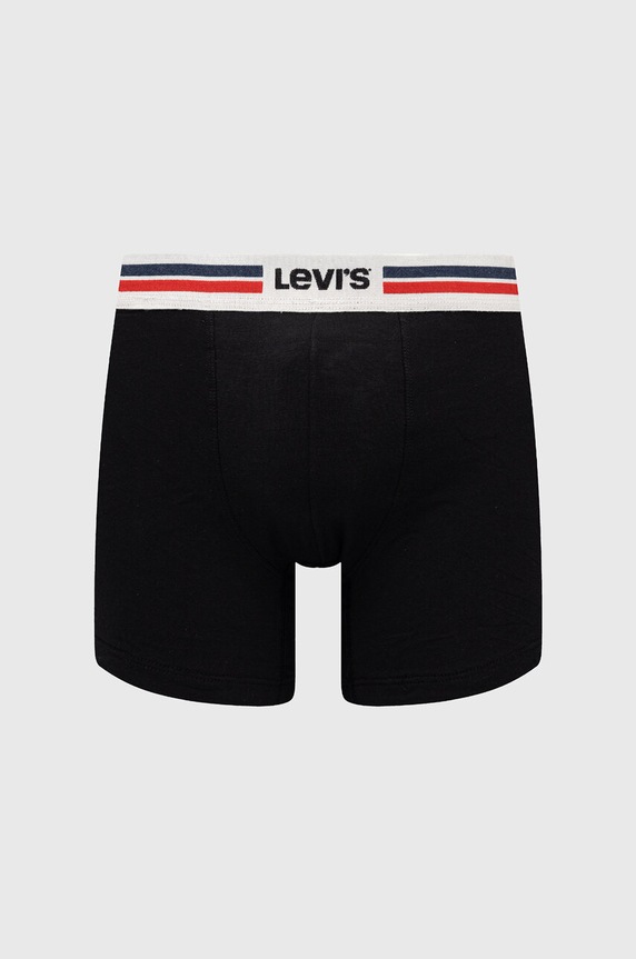 Boxerky Levi's 2-pack 37149.0826 černá AA00