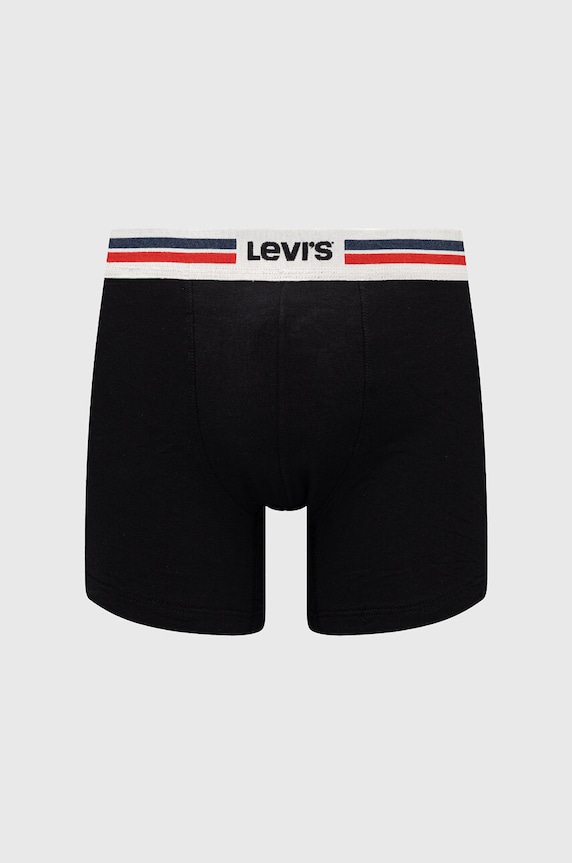 Boxerky Levi's 2-pack 37149.0826 černá AA00