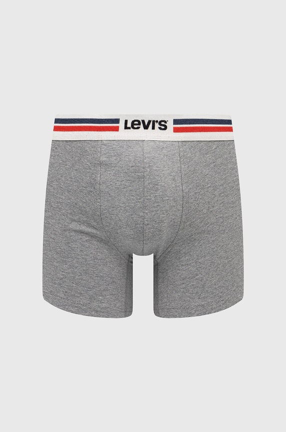 Oblečení Boxerky Levi's 2-pack 37149.0826 černá