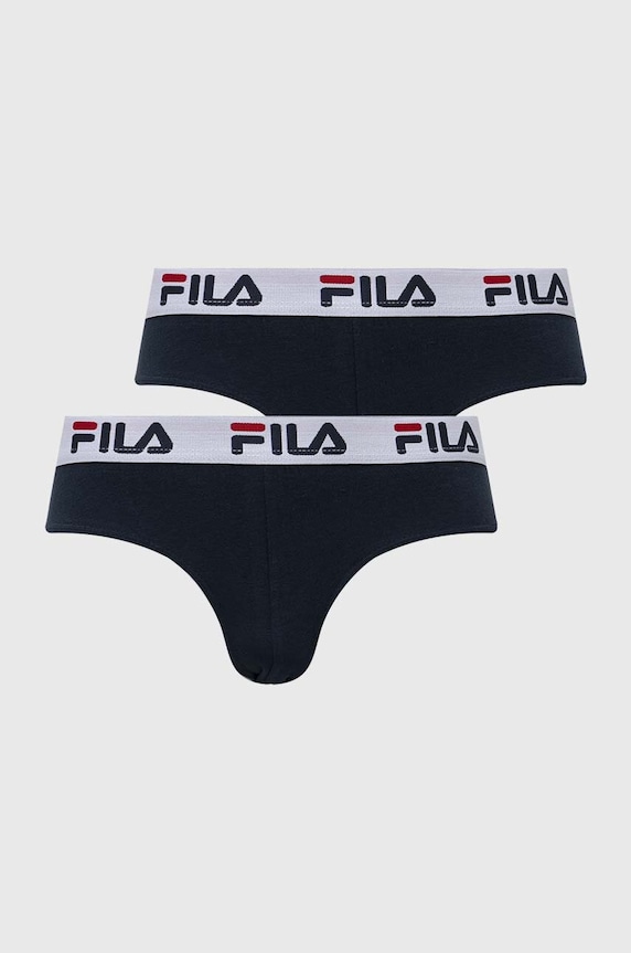 Slip gaćice Fila 2-pack pletivo mornarsko plava FU5015/2