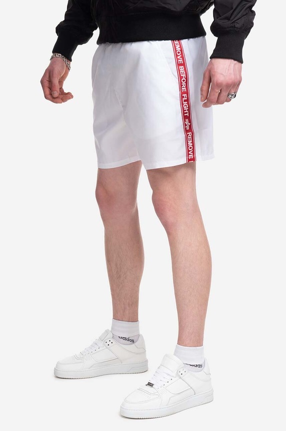 Oblečení Plavkové šortky Alpha Industries 196931.09 bílá