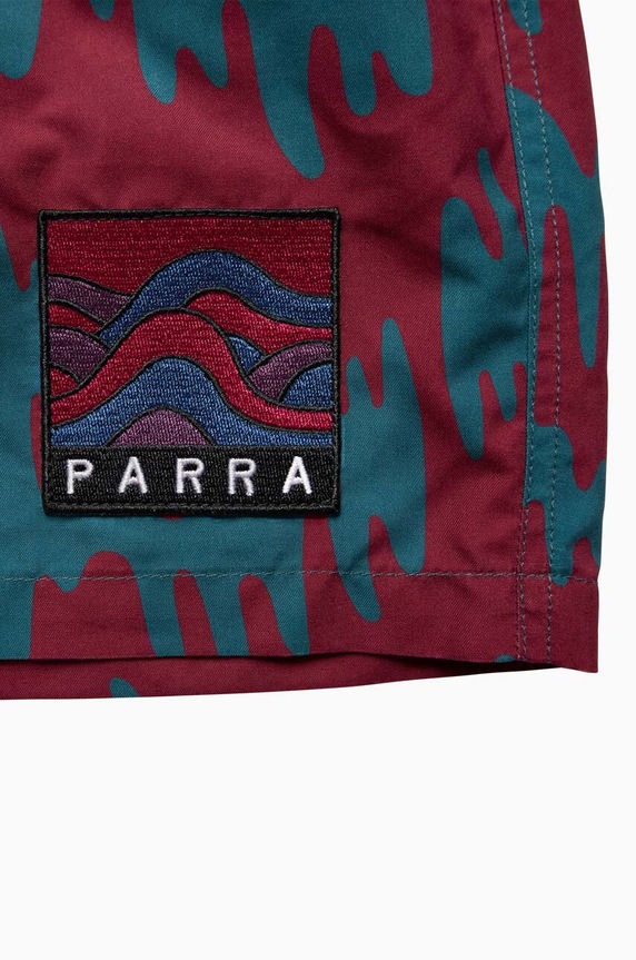Clothing by Parra swim shorts Tremor Pattern 49131.DEEPRED multicolor