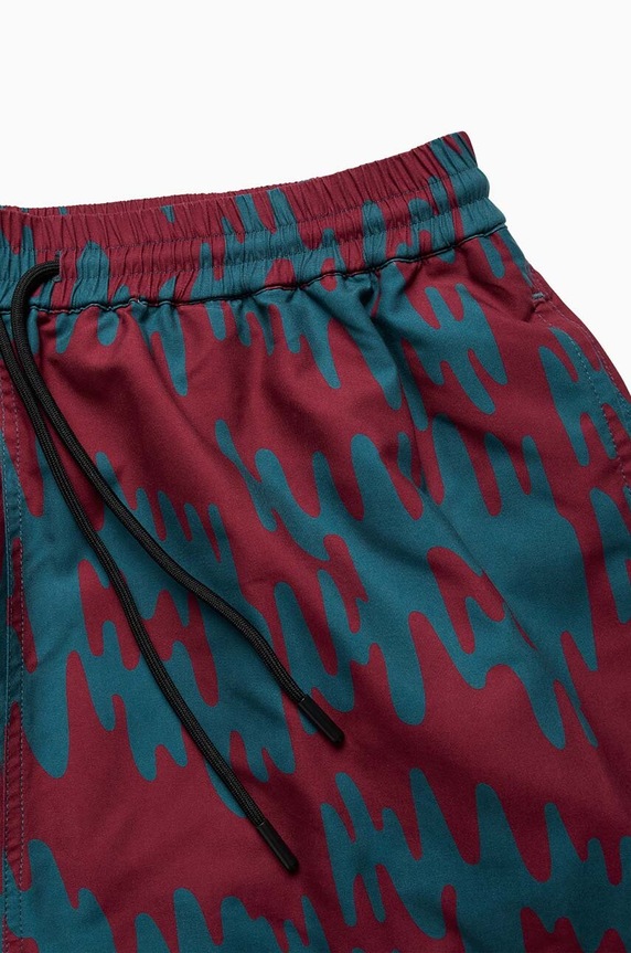 by Parra swim shorts Tremor Pattern multicolor 49131.DEEPRED