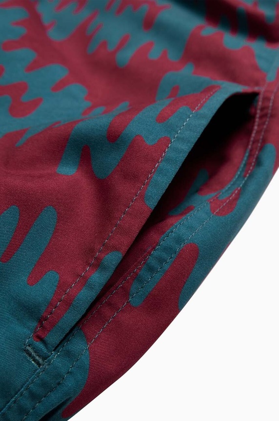 by Parra swim shorts Tremor Pattern 49131.DEEPRED multicolor