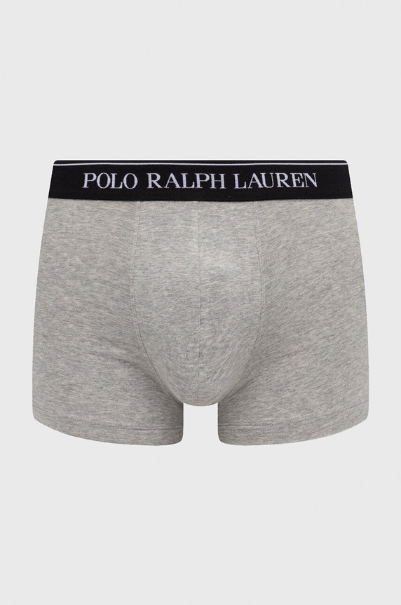 Boxerky Polo Ralph Lauren 3-pak 714835885 sivá SS26