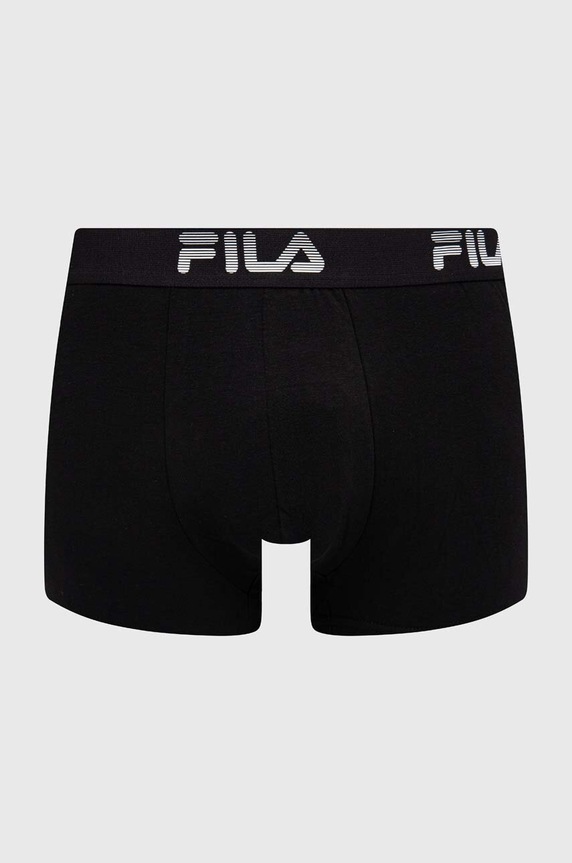 Fila bokserki dzianina czarny FU5212