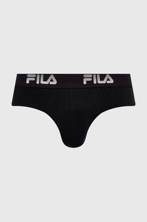 Slip gaćice Fila print crna FU5213