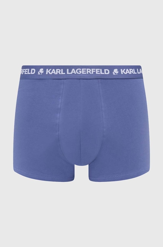 Oblečenie Boxerky Karl Lagerfeld 3-pak 235M2109 modrá