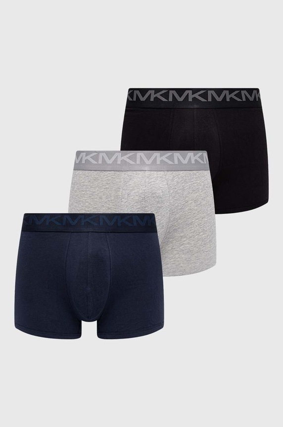 Michael Kors boxer pacco da 3 maglia blu navy 6BR1X10033