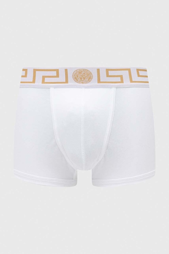 Boxerky Versace pletenina biela AU10026.A232741