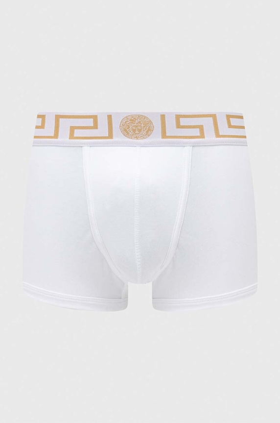 Boxerky Versace pletenina biela AU10026.A232741