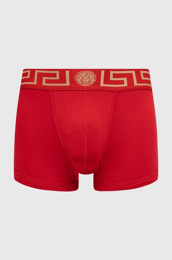 Versace bokserki dzianina czerwony AU10026.A232741