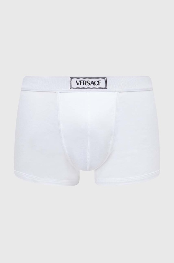 Boxerky Versace pletenina biela 1014037.1A09984