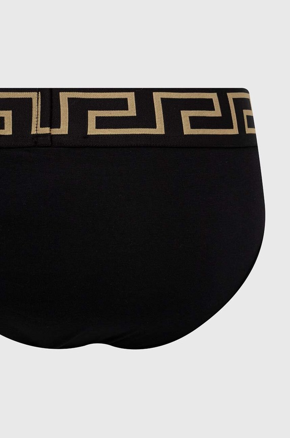 Odzież Versace slipy 2-pack AU10180.A232741 czarny