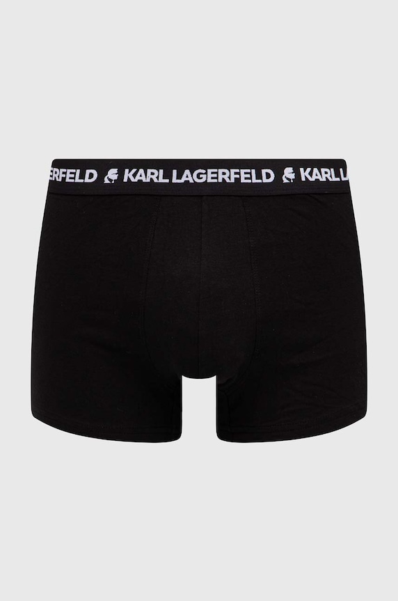 Boxerky Karl Lagerfeld 3-pak čierna 240M2110