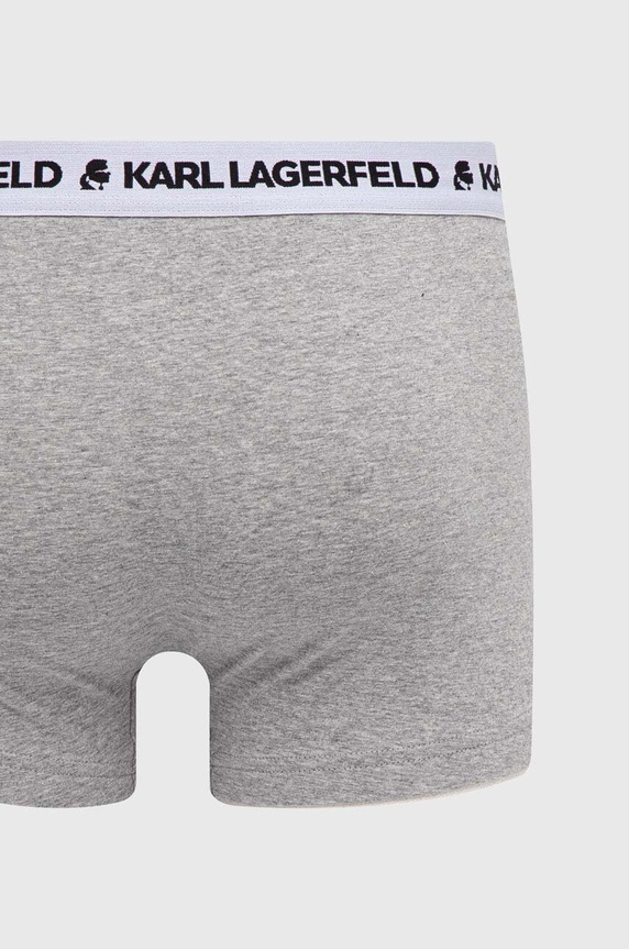 Boxerky Karl Lagerfeld 3-pak 240M2110 čierna