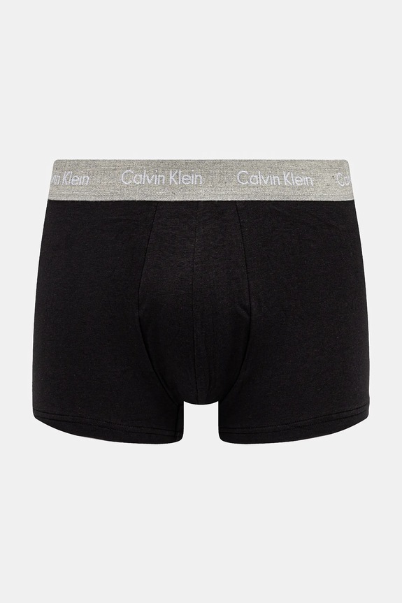 Calvin Klein Underwear boxerky pánske bavlnené s elastanom 5-pak 000NB2734A čierna AA00