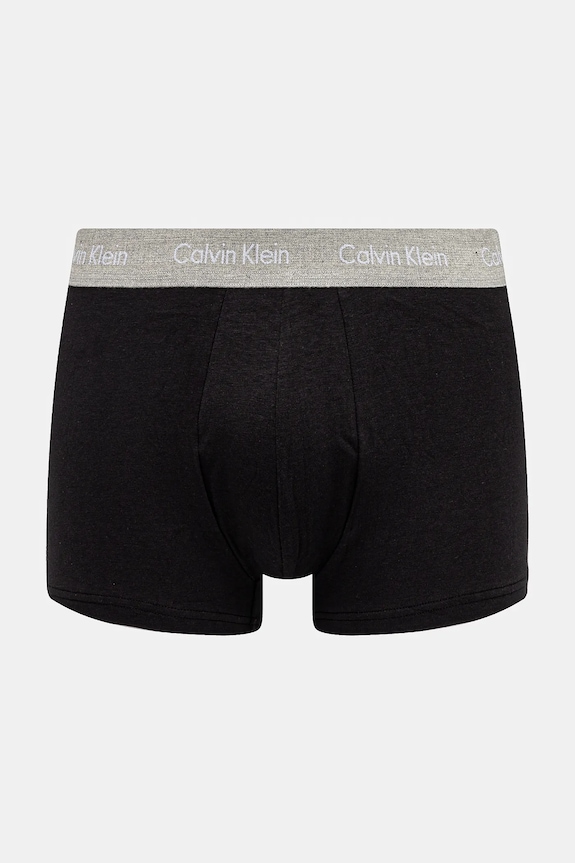 Calvin Klein Underwear boxerky pánske bavlnené s elastanom 5-pak 000NB2734A čierna AA00