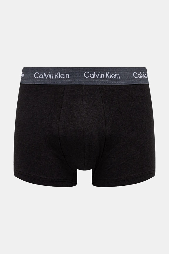 Oblečenie Calvin Klein Underwear boxerky pánske bavlnené s elastanom 5-pak 000NB2734A čierna