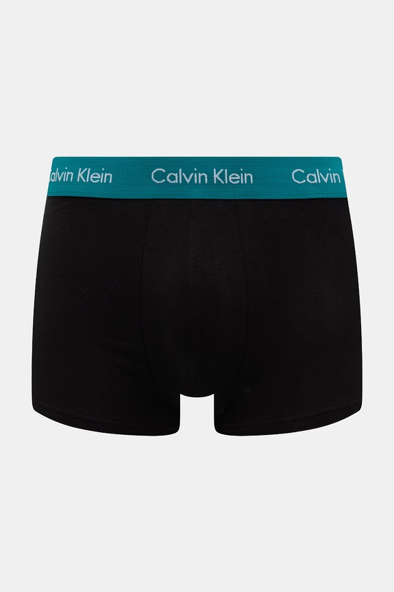 Ruházat Calvin Klein Underwear férfi boxeralsó pamut elasztánnal 5-ös csomag 000NB2734A fekete