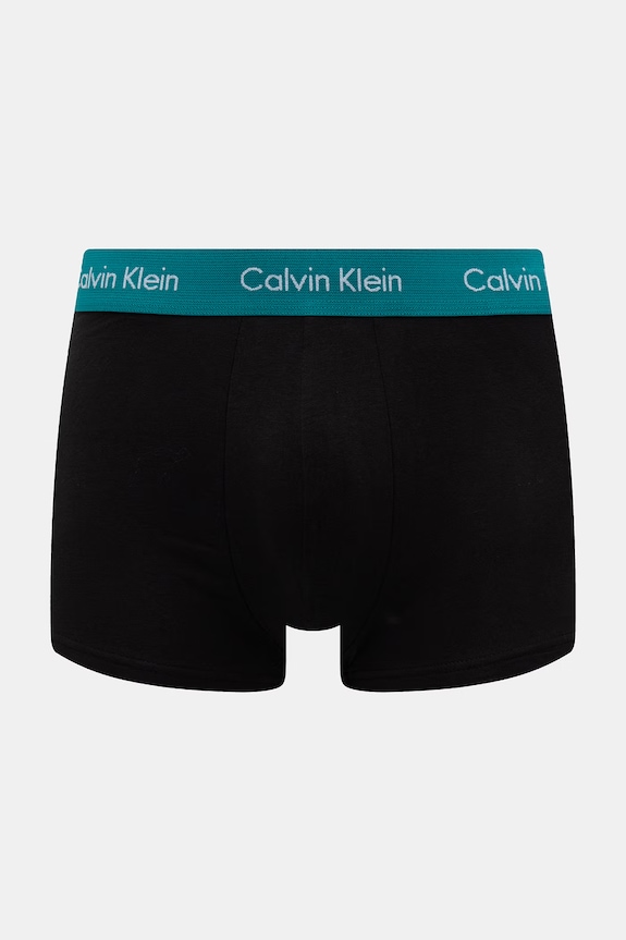 Ruházat Calvin Klein Underwear férfi boxeralsó pamut elasztánnal 5-ös csomag 000NB2734A fekete