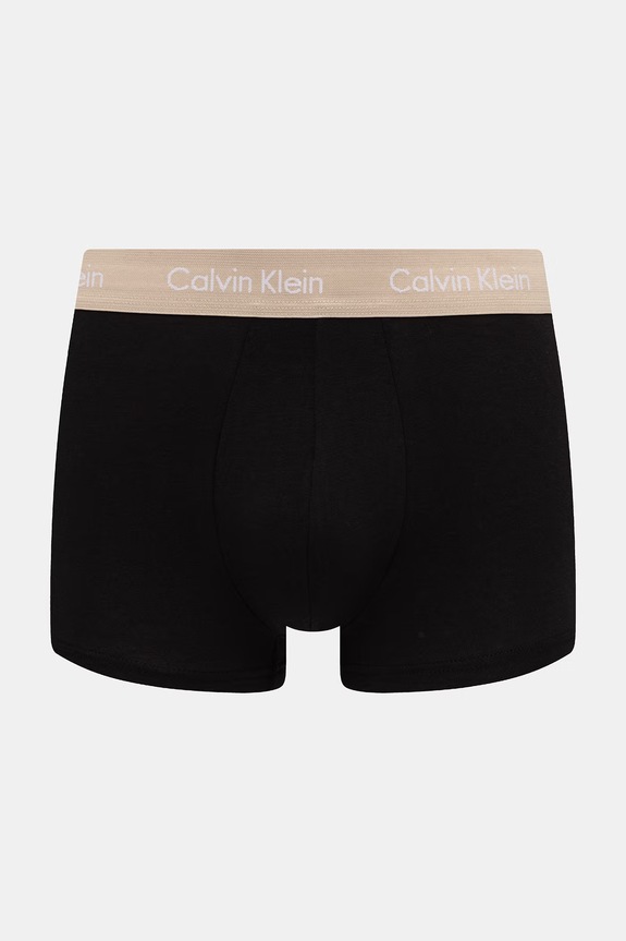 Calvin Klein Underwear bokserki męskie bawełniane z elastanem 5-pack czarny 000NB2734A