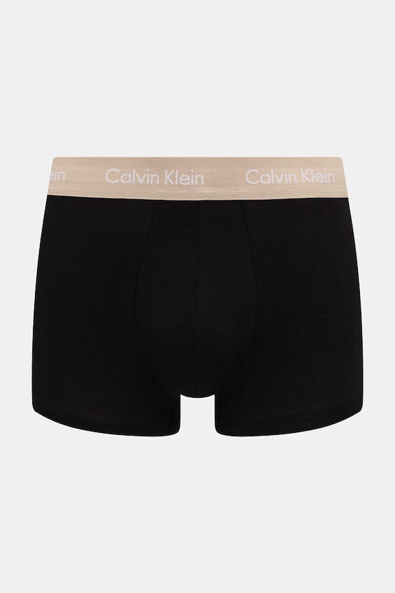 Calvin Klein Underwear bokserki męskie bawełniane z elastanem 5-pack czarny 000NB2734A