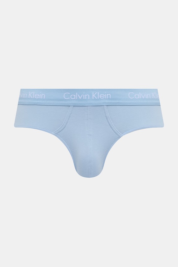 Calvin Klein Underwear slip hlačke moške paket 5 kosov 000NB2876A modra AA00