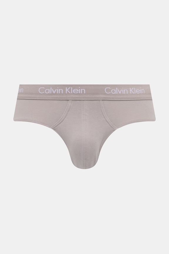 Oblačila Calvin Klein Underwear slip hlačke moške paket 5 kosov 000NB2876A modra